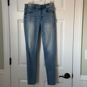 American eagle skinny jeans size 4 long